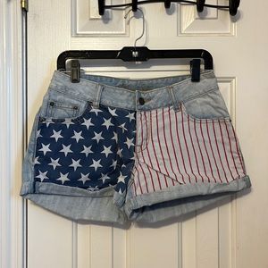 American Flag Shorts - Size 5